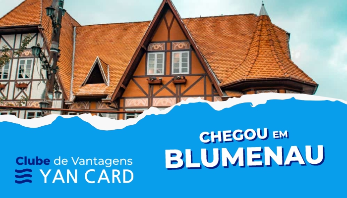 Chegou em Blumenau